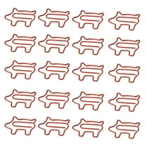 Tyeign Animal Paper Clips, Paper Clips for teens Animal Shaped Paperclip Fun Paper Clips Assorted Colors Paperclip Coated Paper Clips Bookmark Clips Office Supplies for Document Organizing 20 Counts