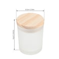 thumbnail image 2 of SWETRACE 2Pack Round Candle Cups White Candle Cups for Home Decoration Craft Enthusiasts, 2 of 8