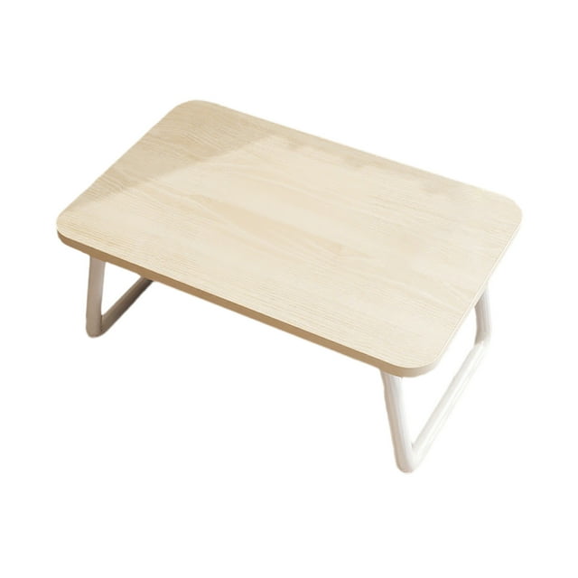 Laptop Bed Desk Foldable Lap Desk Portable Laptop Stand Lightweights Mini Table For Breakfast/Picnic/Drawing/Sofa/Floor - Wood