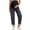 #0254-Dark Gray, variant on Womens Maternity Straight Leg Jeans Over Bump High Waisted Stretch Rolled Cuff Casual Pregnancy Pants