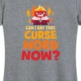 thumbnail image 3 of Inside Out - Can I Say That Curse Word - Women's Short Sleeve Graphic T-Shirt, 3 of 5