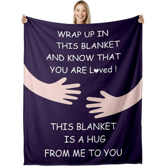 Get Well Gifts for Women After Surgery Blanket Thinking of You Gifts Sympathy Gifts for Women Inspirational Blanket Encouragement Gifts for Women Throw Blanket for Her Blanket for Bed Couch 40x50