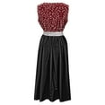 thumbnail image 4 of NMMUED Dirndl Dresses Women 2pcs Oktoberfest Outfits Women October Festival Costume for Women Traditional Oktoberfest Costume Festival Dress, Red M, 4 of 5