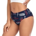 thumbnail image 2 of Balery Nautical Style Sailboat Ropa Interior de Algodón para Mujer con Dibujo – Braguitas Cómodas y Elásticas, Estilo Clásico-XX-Large, 2 of 6