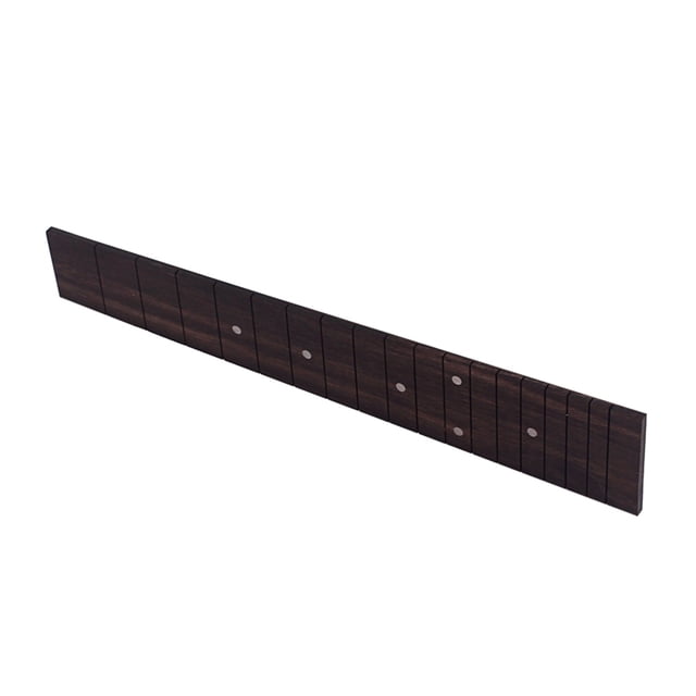 relayinert Professional Ukulele Fingerboard Fretboard Concert Stringed Musical Instrument Neck Replacement Parts Accessories 23 Inch