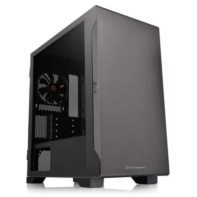 Maletín de ordenador Thermaltake S100 Micro-ATX Mini-Tower negro