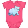 thumbnail image 3 of Inktastic Cute Baby Hippo Boys or Girls Baby Bodysuit, 3 of 5