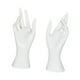 thumbnail image 4 of 1 par de maniquíes de mujer para exhibir pulseras, anillos y mesas para vendedores de tiendas. Blanco, 4 of 9
