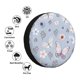 thumbnail image 4 of Balery Blue Butterfly Cubiertas para Neumáticos - Protector Resistente para Neumáticos de Camioneta, SUV, Remolque, Camper y RV-15 inch, 4 of 6
