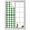 Green, variant on Brown Plaid Window Privacy Film, Spring Summer Farmhouse Buffalo Checkered Static Cling UV Sun Blocking Heat Control Window Tint Day and Night,Non-Adhesive One Way Windows Privacy Cover 35.4''x78.7''