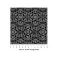 thumbnail image 4 of Rwraps Mandala Black Polygons Matte Vinyl Film Wrap 59in x 3ft Vinyl Vehicle Car Film Sheet Roll, 4 of 9