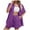 Purple, variant on Womens Summer Outfits plus Size Swimwear Boy Shorts Swimsuit Cover up Set Little Girl Swimsuit Bottoms Ladies Bathing Suit Bottoms Bikini Top with Pants Set Women's Fashion Casual Suit Solid Brown XL