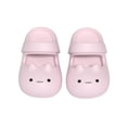 thumbnail image 3 of Djtdsds Kids Cat Face Closed-Toe Slide Sandals Soft Non- Shoes Color:Pink,Size:12-13 Years, 3 of 8