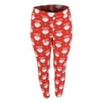 thumbnail image 4 of UB Womens Christmas Santa Matching Family Leggings (S), 4 of 5