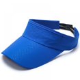 thumbnail image 1 of Sports Sun Visor Hats Twill Ball Adjustable Sun Caps for Men Women, 1 of 7