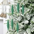 thumbnail image 6 of 6 pc Wall Window Fireplace Christmas Tree Iridescent Ice Dropping Ornament Indoor/Outdoor Christmas Tree Decoration Fall Wedding Birthday Halloween Thanksgiving Christmas Holiday Decor, 6 of 6
