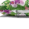 thumbnail image 4 of Philodendron Pet Bed, Vivid Tropical Phalaenopsis Flowers Monstera Leaves, Chew Resistant Pad for Dogs and Cats Cushion with Removable Cover, 24" x 39", Dark Magenta Blush, by Ambesonne, 4 of 4