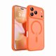thumbnail image 1 of Chenchen Magnetic Compatible with iPhone 17 Pro Case, Upgraded [Full Camera Protection] [Compatible with Magsafe] [Translucent Matte] Shockproof Protective Phone Cover 6.3 Inch - Orange, 1 of 1