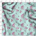 thumbnail image 4 of Soimoi Blue Fabric - By the Yard - 56 Inch Wide - Rose Floral Pattern Textile - Romantic and Delicate Designs for Stylish Projects Printed Fabric, 4 of 6