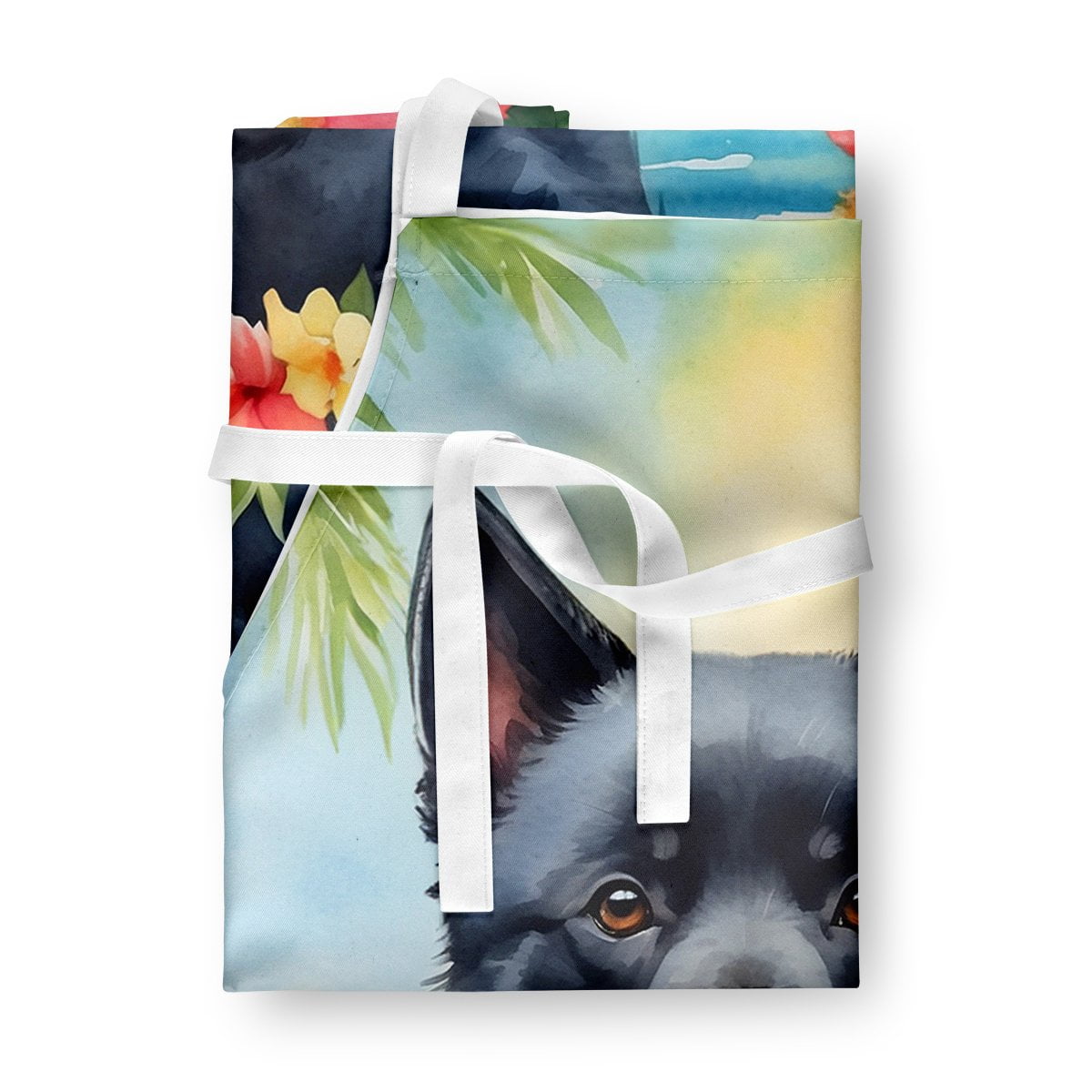 Yorkshire Terrier Luau Apron