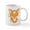 White, variant on CafePress - The Happy Fox Mugs - 11 oz Ceramic Mug - Novelty Coffee Tea Cup