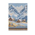 thumbnail image 6 of Yayeee Garden Flag 12"x18" Double Sided Outdoor Yard Lawn Holiday Decorations, Winter Mountain, 6 of 6