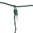 thumbnail image 5 of Novelty Lights Warm White M5 LED Icicle Lights on Green Wire 150 Bulbs, 5 of 6