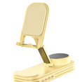 thumbnail image 3 of Miulika Phone Stand Compact with Wireless Bluetooth Speaker Portable Adjustable Foldable Yellow, 3 of 5