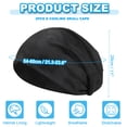 thumbnail image 2 of Uxcell Cooling Skull Cap, Helmet Liner Sweat Wicking Cap Stretchy Breathable Cycling Running Hat Sports Caps for Men Women Camo Black, 2 of 6