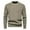 C_ Khaki, variant on YLSDY Mens Vintage Sweater Mockneck Colorblock Pullover Sweaters Slim Fit Chunky Knit Tops Classic Jumper Dress up or Down Army Green XXL