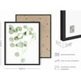 thumbnail image 3 of HAUS AND HUES Framed Botanical Prints - Set of 4 Framed Plant Pictures Wall Art, Botanical Decor, Eucalyptus Decor, Plant Wall Decor, Framed Plant Print (16x20, Black Framed), 3 of 6
