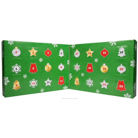 Jazwares - Squishmallows  24-Day Micromallows Holiday Advent Calendar