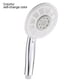 thumbnail image 1 of Rociador de agua de baño universal de mano con cabezal de ducha de plástico con luz LED, 7 colores Eigraketly HA003852-02, 1 of 6