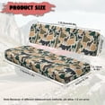 thumbnail image 6 of Yuyamidu Deer Hunter Camouflage Mule Bench Seat Cover Compatible with Kawasaki Mule 4010 4x4 FE 2025 2023 2022 2021 / Kawasaki Mule 4010 4x4 SE 2018 2017 2016, UTV Seat Cover Accessory Part, 6 of 6