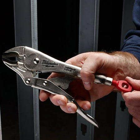 UPC: 0045242325276 | Milwaukee 48-22-3420 – Torque Lock 10  Curved Jaws Locking Pliers