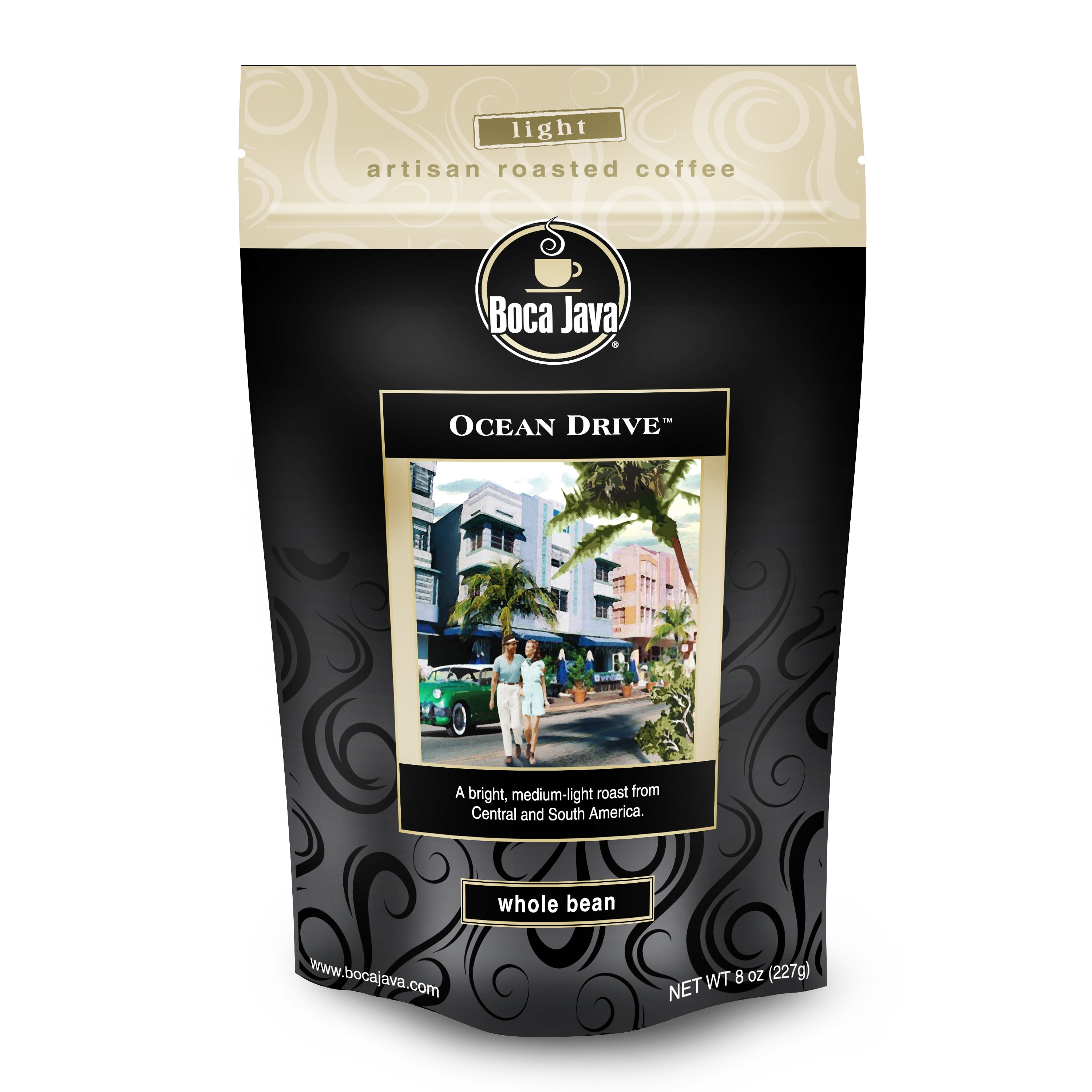 Boca Java Boca Espresso Whole Bean Coffee Dark Roast 8 Oz Bag 100 Arabica Roast To Order Walmart Com Walmart Com