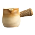 thumbnail image 3 of Tetera de cerámica, tetera, tetera de hojas sueltas para hervir agua caliente, teteras para acampar, senderismo, restaurante, casa de té , cambio de horno, M, 3 of 8