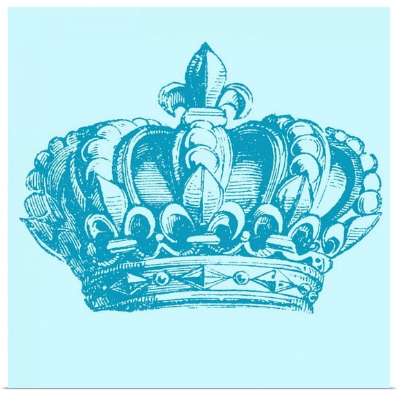 Great BIG Canvas | Rolled Vision Studio Poster Print entitled Prince Crown I