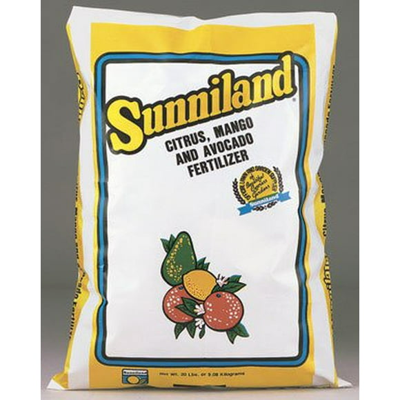 Sunniland Citrus , Mango And Avocado Fertilizer 6-4-6 Granules 20 Lb.