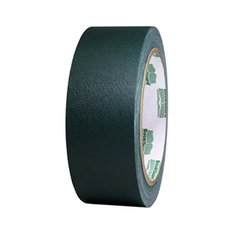 4 inch BookGuard Premium Cloth Book Binding Repair Tape: 15 yds, Green