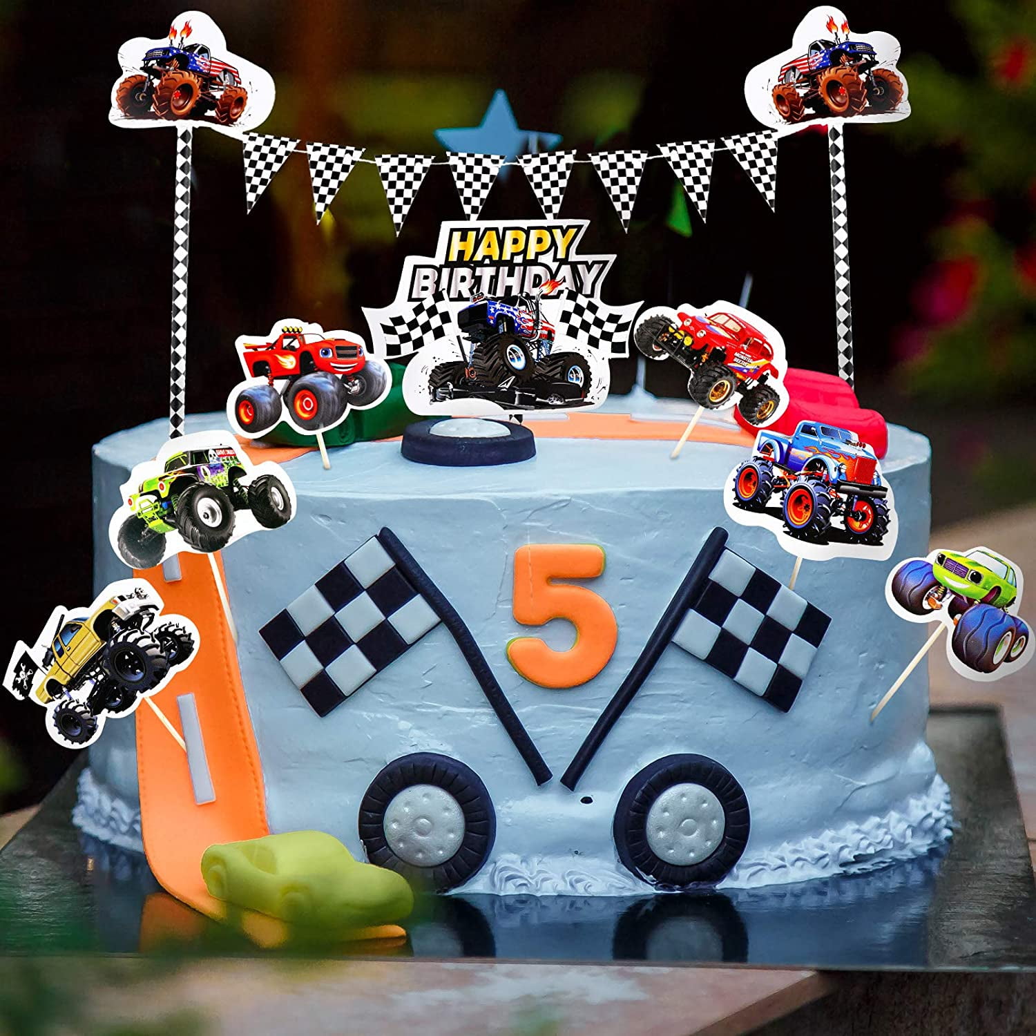 Muddy Monster Truck Birthday Cake