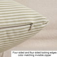 thumbnail image 4 of XiYing Square Throw Pillow Cover 18X18 Inch Decorative Cushion Case for Sofa Couch - Linen Texture Fabric with Brushed Finish for Living Room Bedroom Home Office Decor, 4 of 6