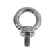 thumbnail image 2 of 2x Tornillos de Fijación de Ojos de material acero Inoxidable para Barco Vehículo Marino M6x11mm M8x13mm kusrkot Perno de ojo de acero inoxidable, 2 of 8