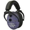 Pro Ears - ReVO - Electronic Hearing Protection and Amplification - NRR 25 - Youth and Women Ear Muffs - Purple Rain