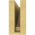 thumbnail image 4 of 3"W x 9"D x 6"H Classic Alpine Rough Cedar Woodgrain TimberThane Corbel, Primed Tan, 4 of 6