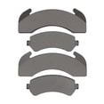thumbnail image 3 of CarLights360 For Chevy C6500 Kodiak 1997 98 99 00 01 2002 Disc Brake Pads | Semi Metallic Friction Material | 80 Millimeters / 3.15 Inches Inner Height | 205 Millimeters / 8.07 Inches Inner Width, 3 of 5
