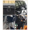 thumbnail image 7 of 10PCS Multi-Purpose Tie Down Anchor, Tie Down Strap Rings, Car Accessories Stainless Steel Strapping Hooks for Mounting in The Garage, Work Shop, Truck, Black, 7 of 7