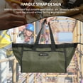 thumbnail image 3 of PENGGONG Durable 14-Inch Green Oxford Cloth Tool Bag with Large Capacity (330x200x230mm) for Easy Storage and Portability, 3 of 7