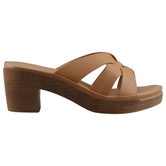 Sandalias Mujer Vosse Casual Comodas cafe 25
