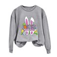 thumbnail image 2 of EGNMCR Easter T-Shirts Imprimés pour Femmes T-Shirts Graphiques pour Femmes T-Shirts pour Femmes T-Shirt à Col Rond pour Femmes Easter à Manches Longues Imprimé Chandails pour Femmes T-Shirts pour Femmes, 2 of 5